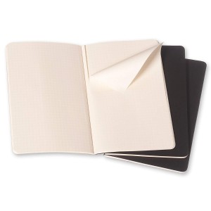 Moleskine Cahier L SqRed st =3 Black (704963), ME-QP317