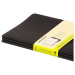 Moleskine Cahier L Pln st =3 Black (704970), ME-QP318EN