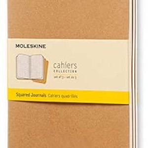 Moleskine Cahier L SqRed st =3 Kraft (704994), ME-QP417