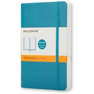 Moleskine Plain Notebook Soft Blue-Pkt (323593), ME-QP613B6