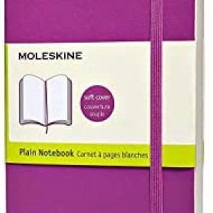 Moleskine Plain Notebook Soft  Purple-Pkt(323609), ME-QP613H4