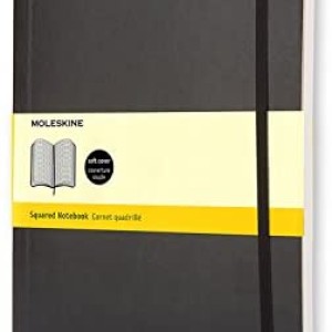 Moleskine Soft NBlack XLarge Squared dsp=6p (707247), ME-QP622EN