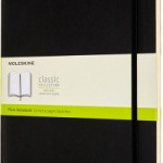 Moleskine NB A4 PLAIN Black SOFT COVER(602862), ME-QP643