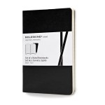 Moleskine Volant Pkt Ruld st=2 Black (320479), ME-QP711BK