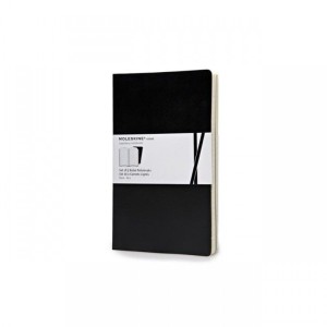 Moleskine Volant Lrg Ruld st=2 Black (320516), ME-QP721BK