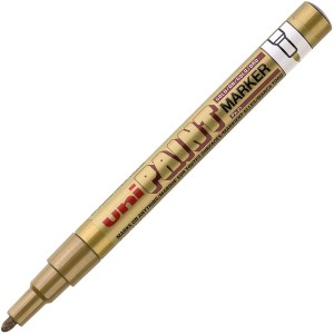 Mitsubishi Paint Marker Bullet tip Gold, MI-PX21-GD