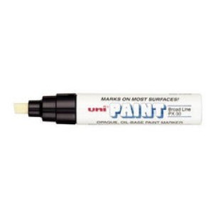 Mitsubishi Paint Marker Chisel tip Black, MI-PX30-BK