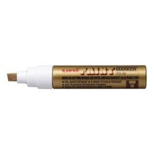 Mitsubishi Paint Marker Chisel tip Gold, MI-PX30-GD