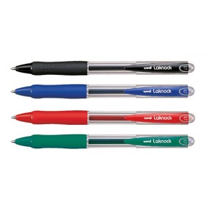 Mitsubishi Laknock Ball Point Pen 0.7mm Bls=1p, MI-SN100F-01BE