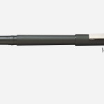 Mitsubishi Micro Roller Ball Pen - Black, MI-UB120-BK