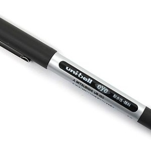 Mitsubishi Uni-ball EYE Roller Ball Pen bls=8pcs Black, MI-UB150-08CBK