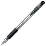 Mitsubishi Micro Delux Roller Ball Pen Black, MI-UB155-BK