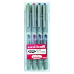 Mitsubishi Uni-ball Eye 0.7mm pen Wlt=4pc, MI-UB157-04C