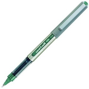Mitsubishi Uni-ball Eye fine Roller Ball Pen Green, MI-UB157-GN