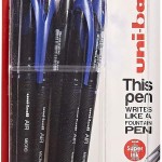 Mitsubishi Uniball AIR Micro-EL- Pink Barrel-06Blue, MI-UBA188M-PK-06C