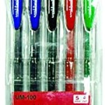 Mitsubishi Sign Roller Ball Pen Wlt=5col., MI-UM100-05C