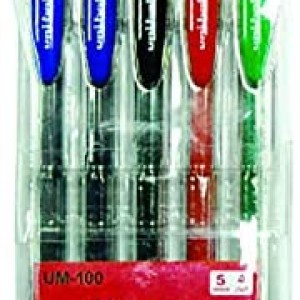 Mitsubishi Sign Roller Ball Pen  Wlt=5col., MI-UM100-05C