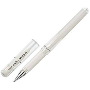 Mitsubishi Sign Roller Ball Pen - White, MI-UM153-WE