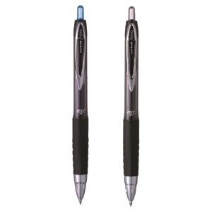 Mitsubishi Sign Retrac. pen 0.7mm 2pc, MI-UMN207-02BE-BK