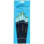 Marie's Brush WtrClearNyln 000-12R 15pc, MS-983