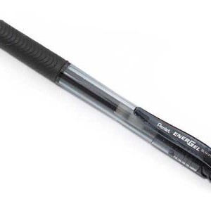 Pentel Energel-X Ndl Tip 0.5mm Black-1Pc, PE-BLN105-01A