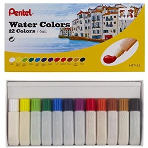 Pentel Water Colour 12Clear Set, PE-HTP-12E