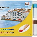 Pentel Water Colour 24Clear Set, PE-HTP-24E