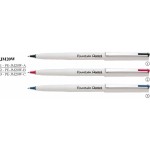 Pentel Fountain Pen Stylo White Red, PE-JM20W-B