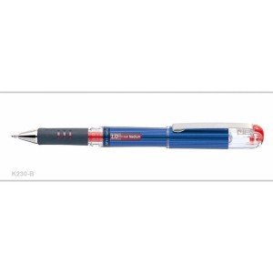 Pentel Hybrid Gel Dx 1.0mm Red, PE-K230-B