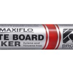 Pentel Maxiflo Broad with Bullet Tip Red, PE-MWL5W-BX