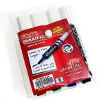 Pentel Maxiflo White Board Marker Chl Wlt=4Pc, PE-MWL6-04