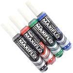 Pentel Maxiflo White Board Marker Chl Wlt=4Pc, PE-MWL6-04L