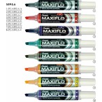 Pentel Maxiflo White Board Marker Chl Black, PE-MWL6-A