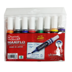 Pentel Maxiflo White Board Marker Chl Orange, PE-MWL6-F