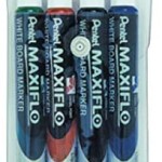 Pentel Maxiflo WBM Slim Chl Wlt=4Pc, PE-MWL6S-04C