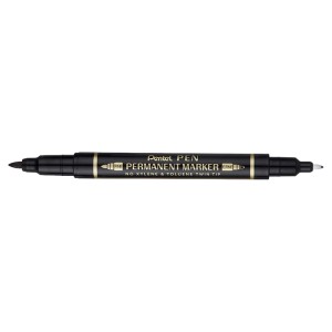 Pentel Marker Permanent Chl Black+Blue, PE-N860-02AC