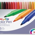 Pentel Color Pens Fibre Tip Set=36Col, PE-S360-36A