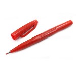 Pentel Sign Pen Fibre Tip 2mm Red, PE-S520-B
