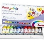 Pentel Water Colour Set - 12 Colors, PE-WFRS-12