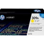 HP 309A LaserJet Toner Cartridge - Yellow (Q2672A)