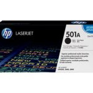 HP 501A LaserJet Toner Cartridge - Black (Q6470A)