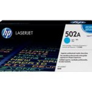 HP 502A LaserJet Toner Cartridge - Cyan (Q6471A)