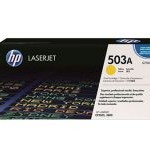 HP 503A LaserJet Toner Cartridge - Yellow (Q7582A)