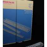 Renz Wire 2:1" 25.4mm 1" Bx=25 White, RZ-322540023025