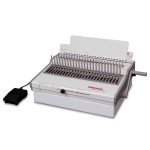 5Renz Electric CP.Punch & Manual Binding Machine 34cm 240V, RZ-BM2-COMBI-CFT-P
