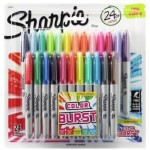 Sharpie Permanent Marker Fine Pac=24col, SP-1956292