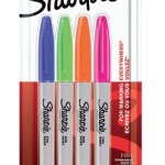 Sharpie Permanent Marker Fine Fun Bls=4col, SP-2065403