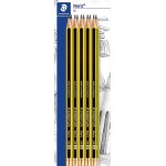 Staedtler Noris with rubBluer tip, bls=10p, ST-122-2BK10D