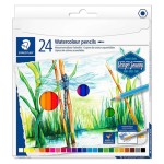 Staedtler Coloured pencils aquarell set 24col, ST-14610C-C24
