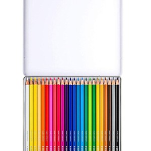 Staedtler Coloured pencil Metal Box 24col, ST-146C-M24